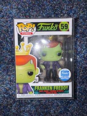 Funko Pop! Universal Studios Monsters Franken Freddy #59 Exclusive Vinyl Figure